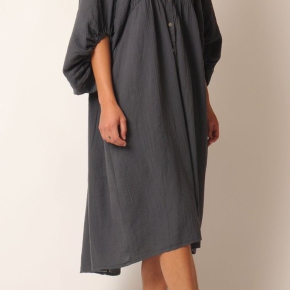 Atelier Delphine Maeve Dress Gray S - Picture 7 of 7